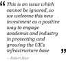 Cambridge awarded £18 million in funding to support UK infrastructure research