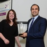 Raz Jabary wins the Student of the Year Award