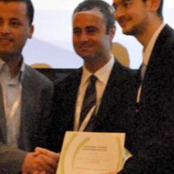 Ziyad Abunada  receives the AINAC 2012 award for best paper